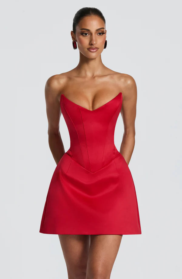 Test Torin Mini Dress - Red