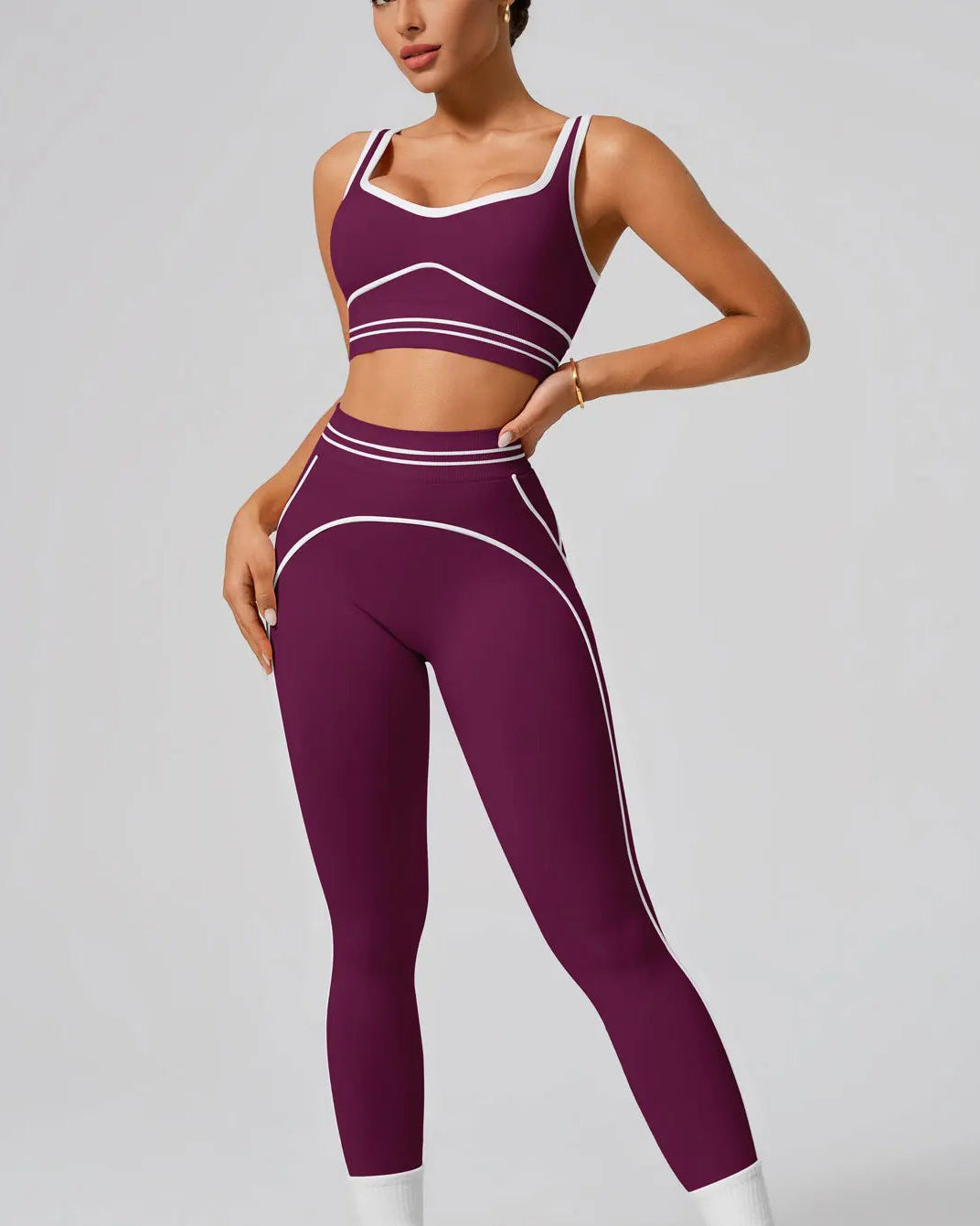 Women's Seamless Yoga Set