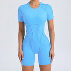Backless Scrunch Booty Yoga Jumpsuit | Women's Fitness Gym Overalls