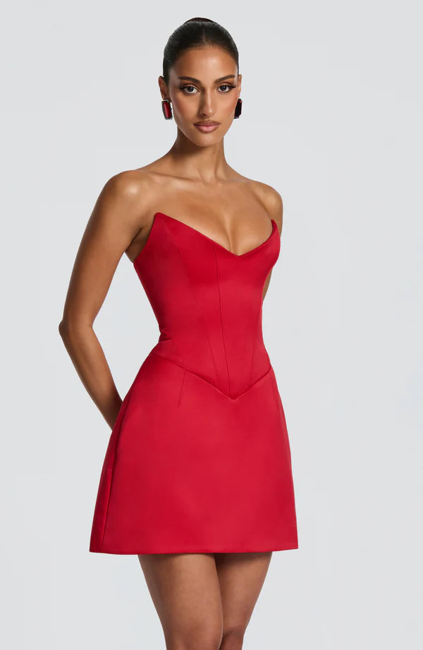 Test Torin Mini Dress - Red