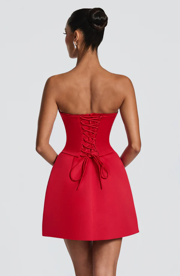 Test Torin Mini Dress - Red