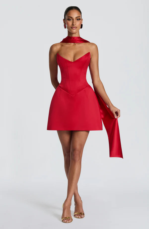 Test Torin Mini Dress - Red