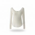 Quick-Dry Long Sleeve Yoga Shirt | Breathable Fitness Running Top