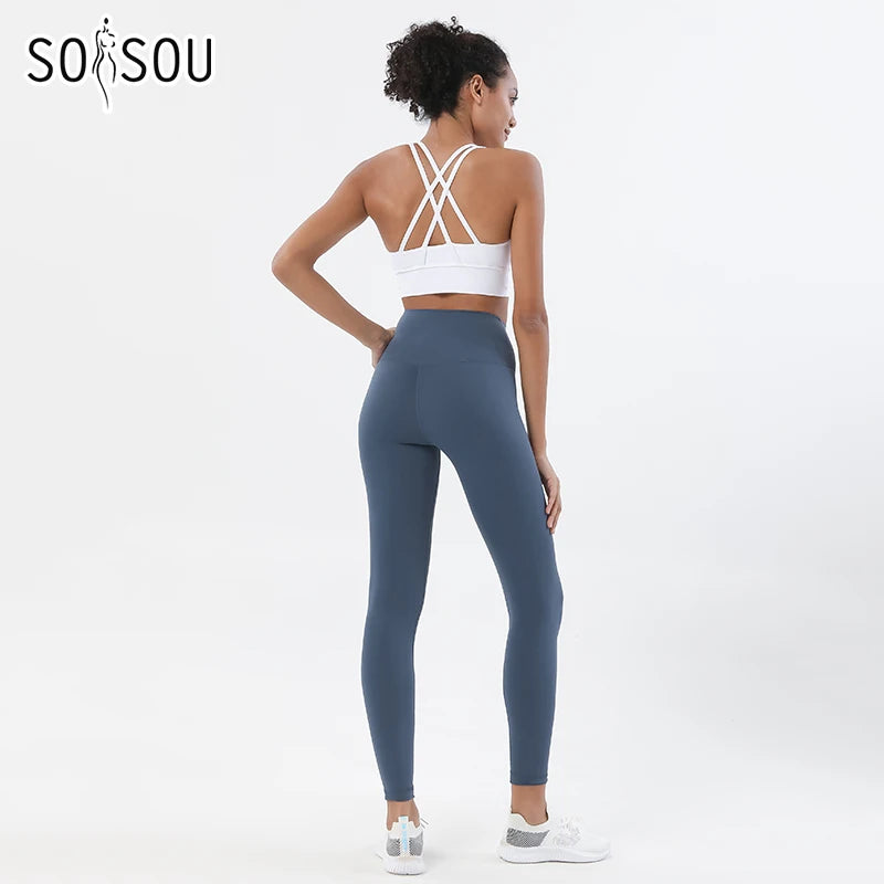 2-Piece Nylon Yoga Set | Breathable Quick-Dry Sportswear
