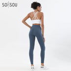 2-Piece Nylon Yoga Set | Breathable Quick-Dry Sportswear