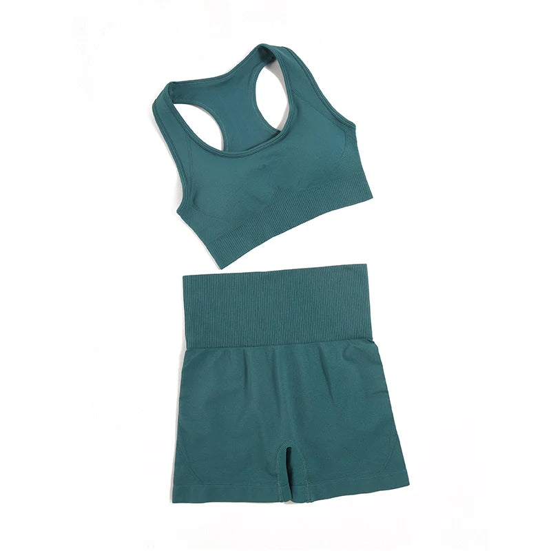 Seamless Gym Sportswear Set | 2, 3 or 4-Piece Yoga Activewear