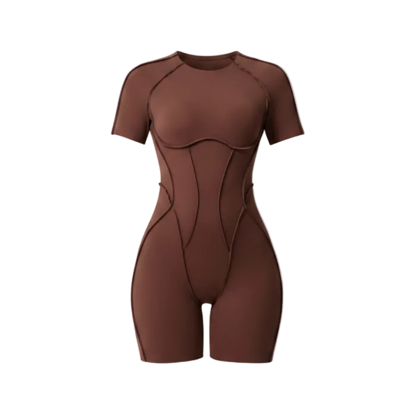 Backless Scrunch Booty Yoga Jumpsuit | Women's Fitness Gym Overalls