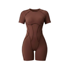 Backless Scrunch Booty Yoga Jumpsuit | Women's Fitness Gym Overalls