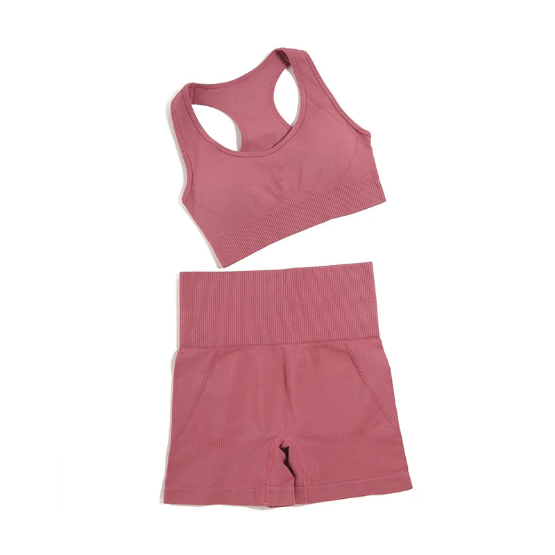 Seamless Gym Sportswear Set | 2, 3 or 4-Piece Yoga Activewear