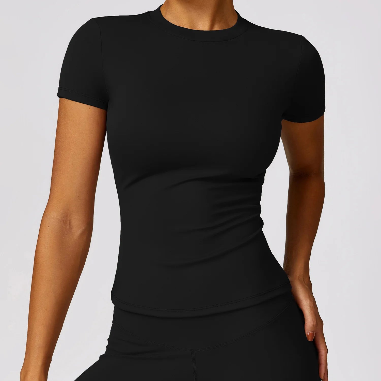 Breathable Sports Running T-Shirt | Women's Yoga Gym Activewear Top