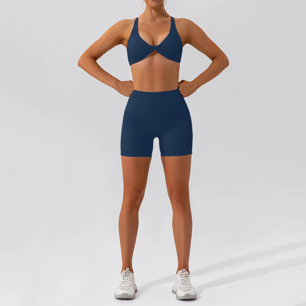 2-Piece Yoga Suit - Quick-Dry Long Sleeve Set
