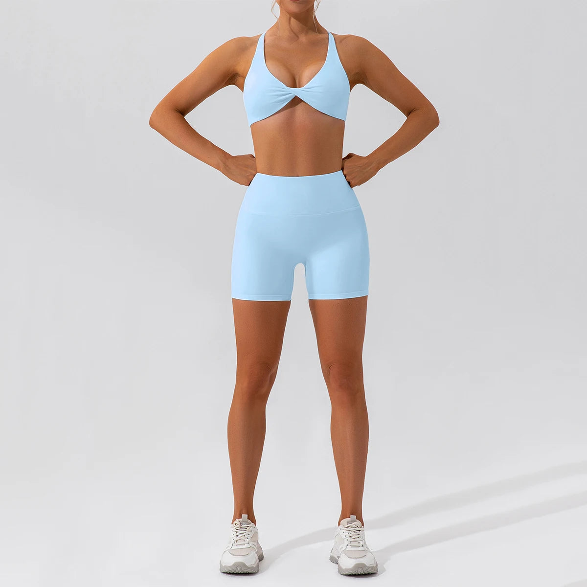 2-Piece Yoga Suit - Quick-Dry Long Sleeve Set