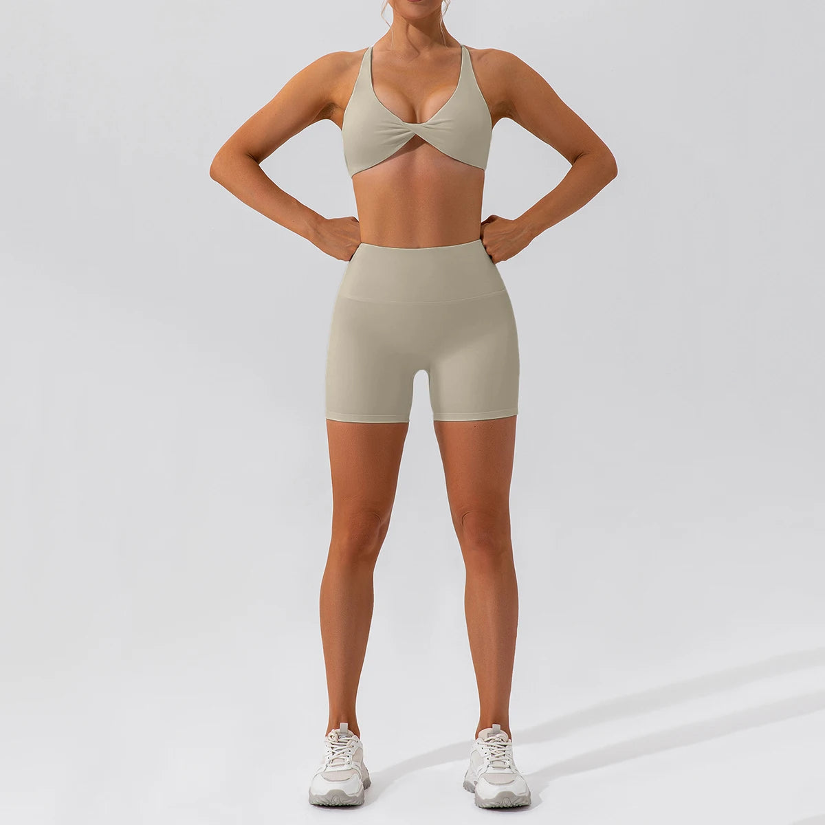 2-Piece Yoga Suit - Quick-Dry Long Sleeve Set