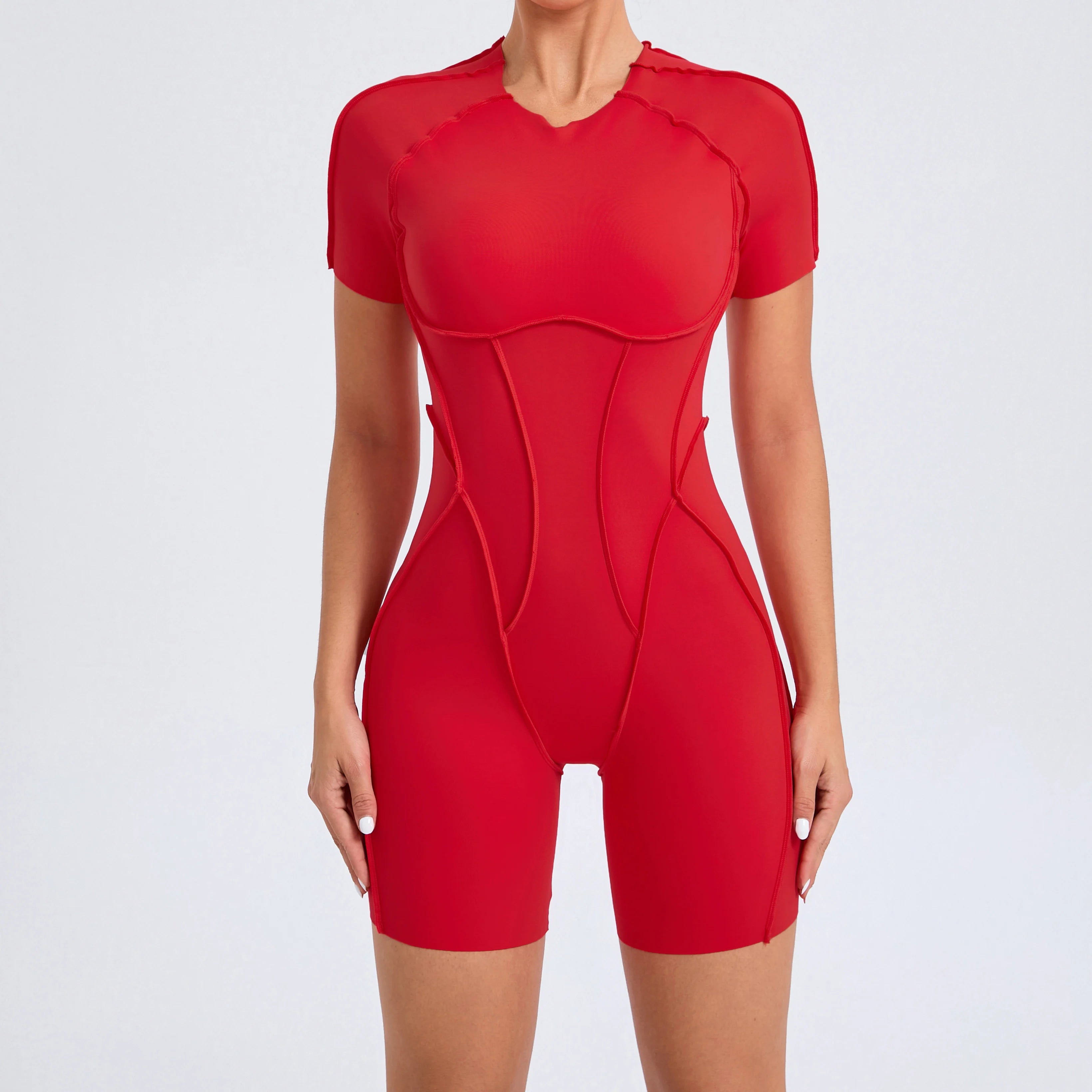 Backless Scrunch Booty Yoga Jumpsuit | Women's Fitness Gym Overalls