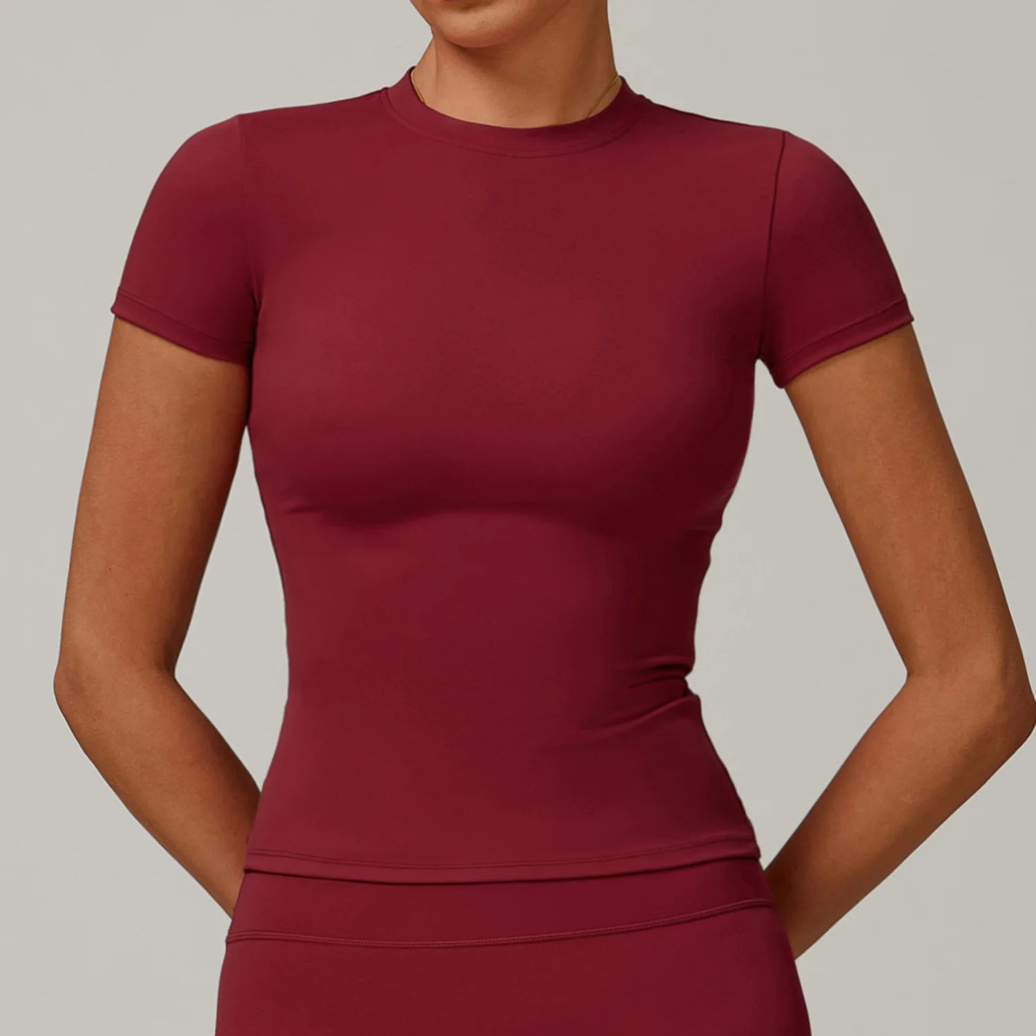 Breathable Sports Running T-Shirt | Women's Yoga Gym Activewear Top