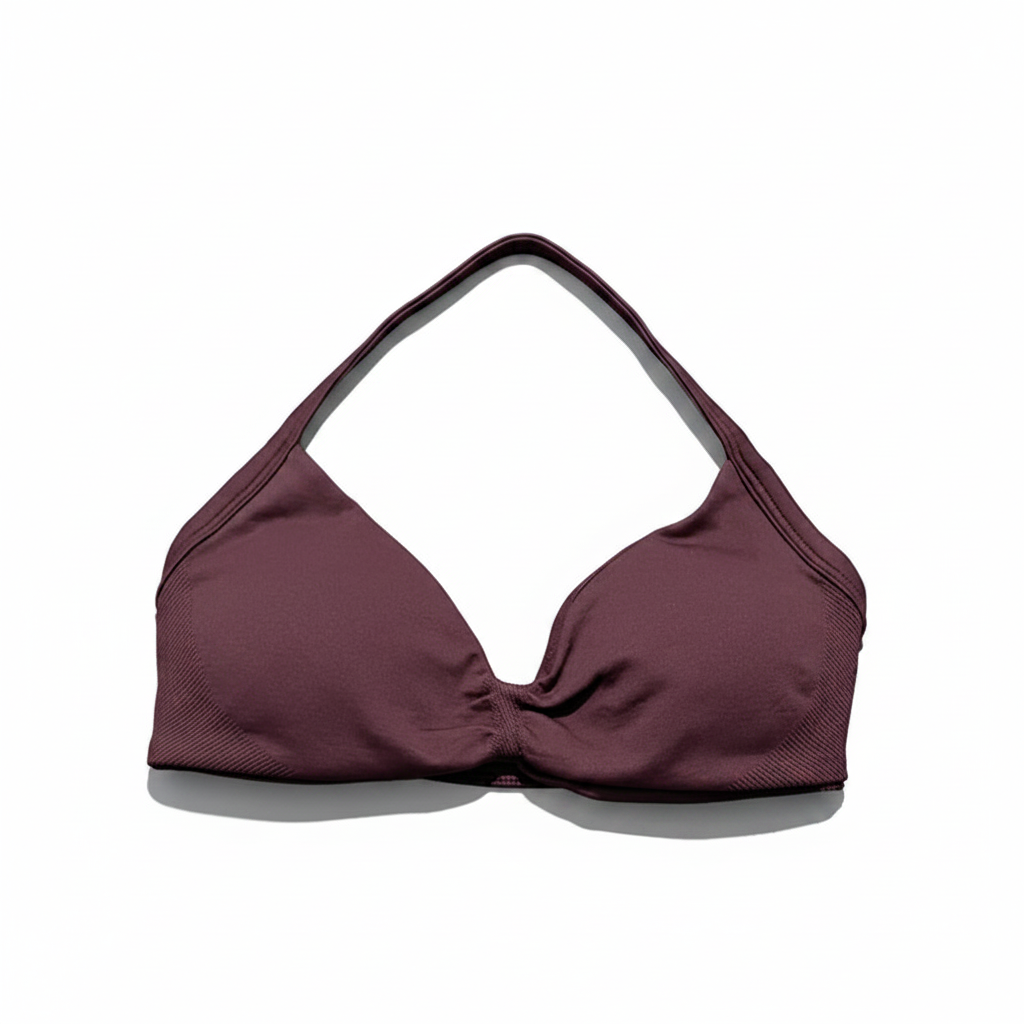 High Support Strappy Sports Bra | Seamless Scrunch Push-Up Yoga Tank